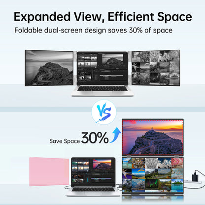 Innoview 15.6" portable dual monitor