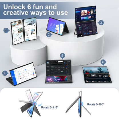 Innoview 15.6" portable dual monitor